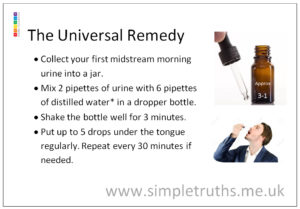 Universal Remedy poster